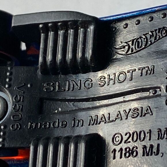 Mattel Hot Wheels Sling Shot Diecast Car Multipack Exclusive 2001 Blue - Picture 11 of 12